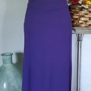 Athleta High Low Maxi Skirt, Lrg